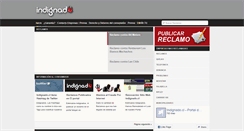 Desktop Screenshot of indignado.cl
